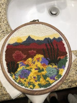 How to Punch Needle Embroidery: A Delicate Art Form in Close Focus